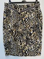 NIEUW Claudia Strater rok leo zwart wit geel 44, Kleding | Dames, Rokken, Overige kleuren, Verzenden, Maat 42/44 (L), Nieuw