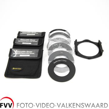 Stealthe Care filters + houder + 6 ringen maat 52 t/m 77 mm  beschikbaar voor biedingen
