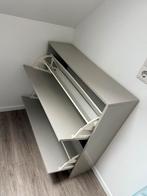 Grijze Hoogglans Schoenenkast - Compact, Huis en Inrichting, Kasten | Schoenenkasten, Ophalen, Zo goed als nieuw