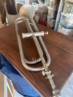 Trompet met 1 ventiel - Vintage instrument, Muziek en Instrumenten, Ophalen, Gebruikt, Bes-trompet