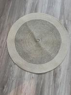 Jutten vloerkleed rond, Huis en Inrichting, Stoffering | Tapijten en Kleden, Ophalen of Verzenden, Gebruikt, Beige, Rond