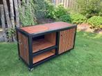 Buitenkeuken bbq Douglas hout, Ophalen, Maatwerk, Houtskool, Nieuw