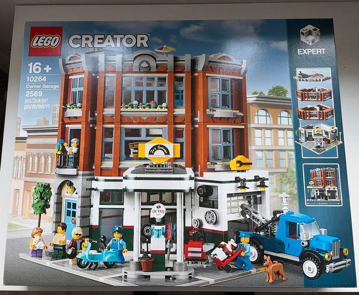 Lego Creator Expert 10264 Corner Garage, Kinderen en Baby's, Speelgoed | Duplo en Lego, Zo goed als nieuw, Lego, Complete set