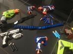 Nerf en andere speelgoedgeweren met accesoires, Ophalen of Verzenden, Zo goed als nieuw