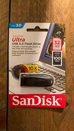 Sandisk usb 3.0 flash drive - usb stick NIEUW, Computers en Software, USB Sticks, Nieuw, Ophalen of Verzenden