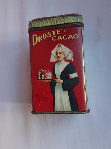 Droste cacao blikje,  van heel lang geleden beschikbaar voor biedingen