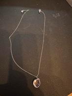 Swarovski Ketting met Kristal (roze) Hanger, Met kristal, Overige materialen, Ophalen of Verzenden, Zo goed als nieuw
