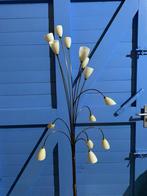 Staande schemerlamp, Huis en Inrichting, Lampen | Vloerlampen, Ophalen, Gebruikt, Design, Metaal