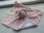 Knuffeldoek konijn merk Bambino van Kruidvat licht roze wit, Kinderen en Baby's, Speelgoed | Knuffels en Pluche, Ophalen of Verzenden
