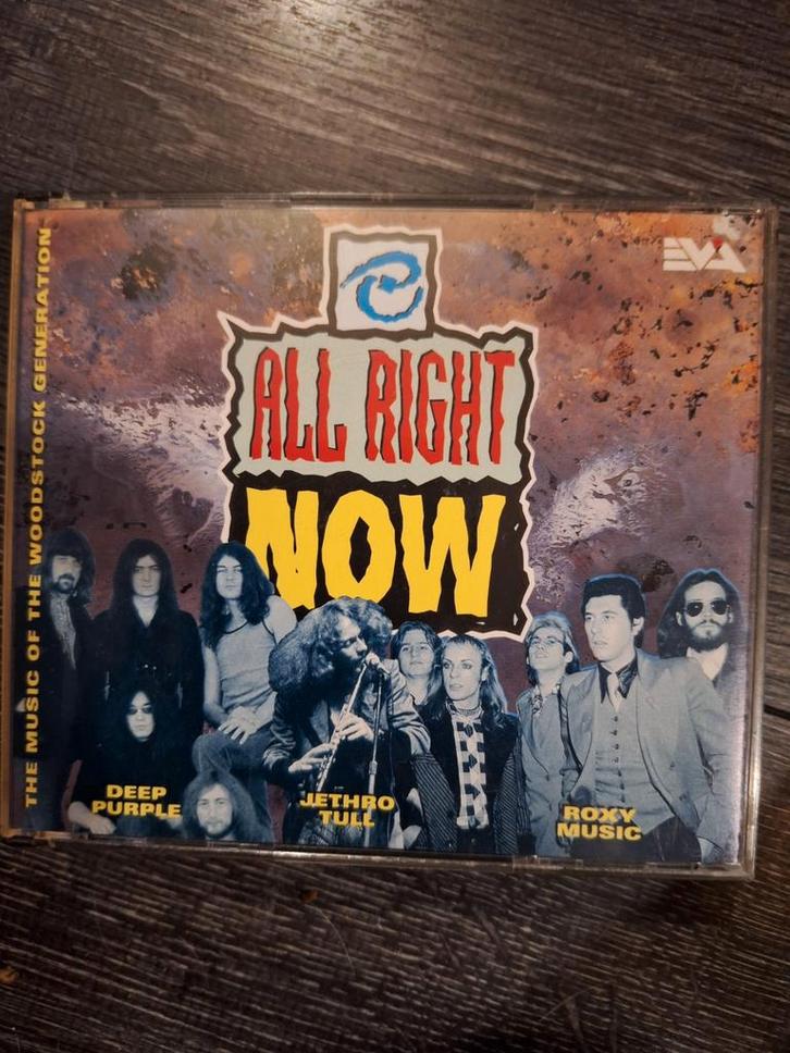 All Right Now - Woodstock Generation Dubbel CD, Cd's en Dvd's, Cd's | Pop, Gebruikt, 1960 tot 1980, Boxset, Verzenden