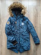 Winterjas blauw Jake Fisher jongensjas 140/146, Kinderen en Baby's, Kinderkleding | Maat 146, Ophalen of Verzenden, Zo goed als nieuw