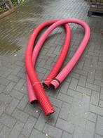 mantelbuis 110mm - rood ca. 8m, Doe-het-zelf en Verbouw, Buizen en Afvoer, Ophalen, Overige materialen, Overige typen, Zo goed als nieuw
