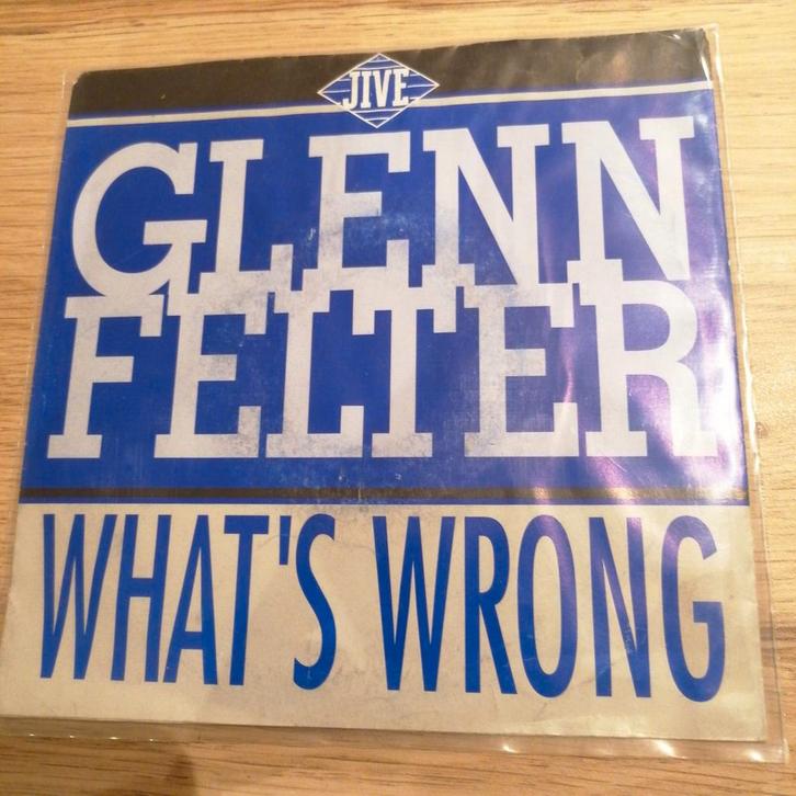 Glenn felter/what's wrong, Cd's en Dvd's, Vinyl Singles, Gebruikt, Pop, Ophalen of Verzenden