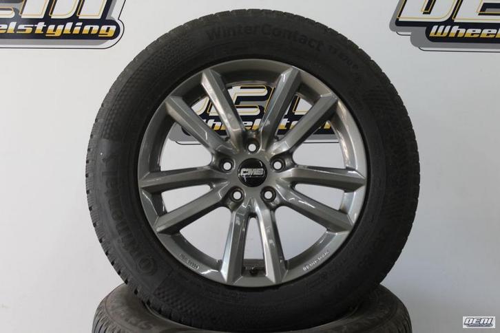 17" winterset tbv VW Tiguan van CMS en Conti/Semperit banden, Auto-onderdelen, Banden en Velgen, Banden en Velgen, Winterbanden