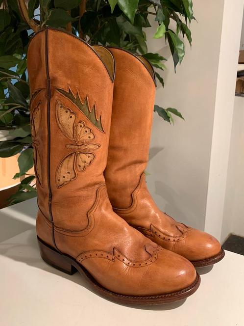 Tony Mora cowboylaarzen 37 western boots bohemian laarzen, Kleding | Dames, Schoenen, Zo goed als nieuw, Hoge laarzen, Bruin, Ophalen of Verzenden