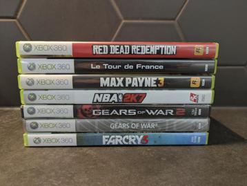 Verschillende Xbox 360 games beschikbaar voor biedingen