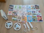 Nintendo Wii, 20 spellen, 2 stuurtjes, balance board, Spelcomputers en Games, Spelcomputers | Nintendo Wii, Ophalen, Gebruikt