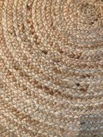 Rond Jute Vloerkleed, Huis en Inrichting, Stoffering | Tapijten en Kleden, Ophalen, 100 tot 150 cm, Beige, Rond