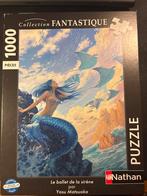 Nathan Puzzel 1000 Stukjes - Zeemeermin, Ophalen of Verzenden, 500 t/m 1500 stukjes, Zo goed als nieuw, Legpuzzel