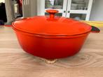 Gietijzeren Braadpan - Ovaal, Ophalen, Gebruikt, Koekenpan of Braadpan, Gietijzer
