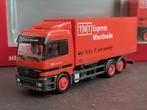 Mercedes Actros container tNt 1:87 H0 Herpa Pol, Hobby en Vrije tijd, Modelauto's | 1:87, Ophalen of Verzenden, Zo goed als nieuw