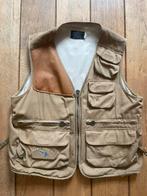Vintage vis - , schietvest, Kleding | Heren, Ophalen of Verzenden, Gedragen, Maat 48/50 (M), Beige