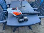 Stihl Accu bladblazer +accu+lader, Ophalen of Verzenden, Zo goed als nieuw, Benzine