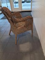 Stevige,mooie rieten stoel, Tuin en Terras, Tuinstoelen, Ophalen of Verzenden, Zo goed als nieuw, Rotan