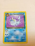 Dark vaporeon, Hobby en Vrije tijd, Verzamelkaartspellen | Pokémon, Ophalen of Verzenden, Zo goed als nieuw, Losse kaart, Foil