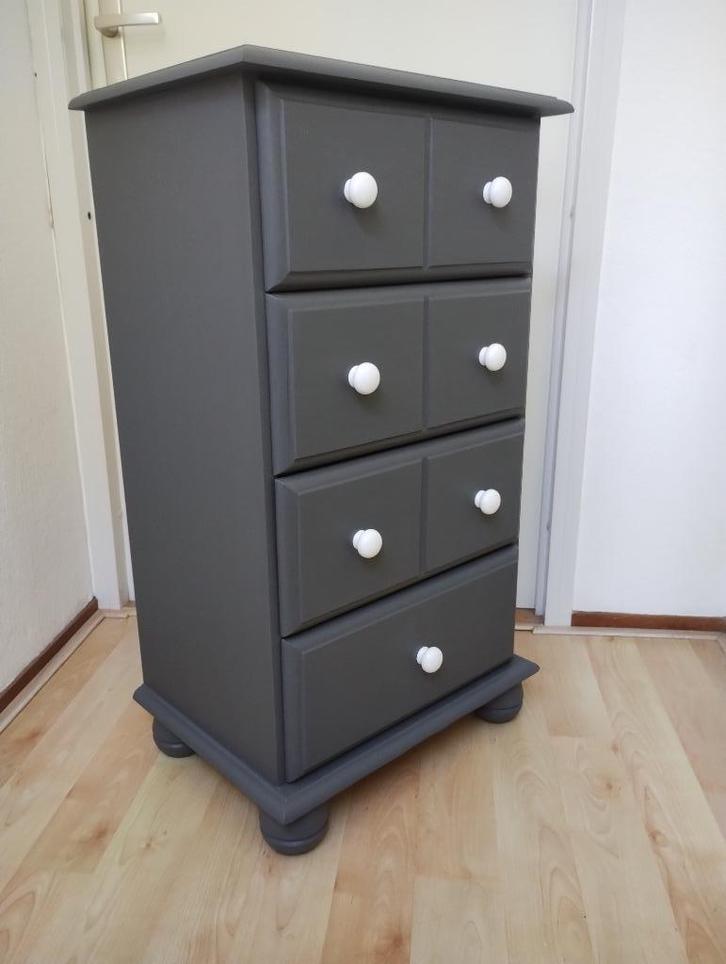 Massief grenen ladekast, Huis en Inrichting, Kasten | Ladekasten, Zo goed als nieuw, Minder dan 100 cm, 50 tot 100 cm, 25 tot 50 cm