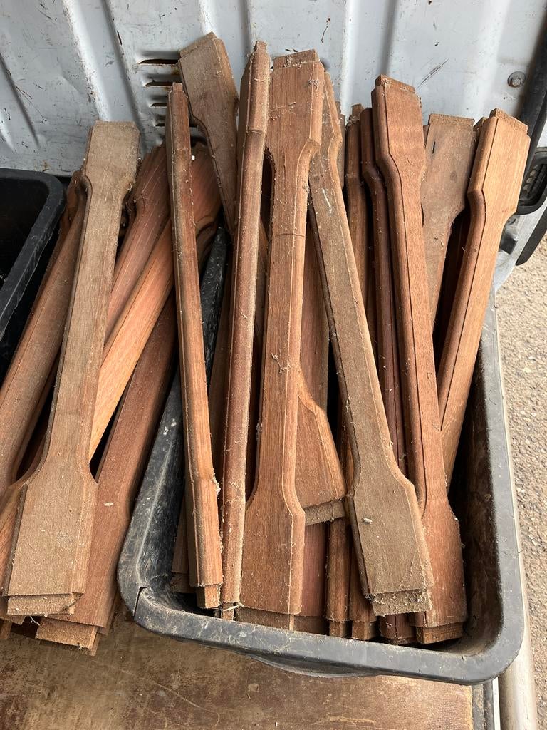 Houten balken/latten - diverse afmetingen, Doe-het-zelf en Verbouw, Hout en Planken, Gebruikt, Minder dan 25 mm, Ophalen of Verzenden
