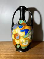 Art Deco plateelvaas OLA Huizen 241.364, Antiek en Kunst, Ophalen of Verzenden