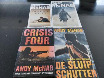 Andy McNab - meerdere titels beschikbaar voor biedingen