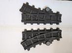 Playmobil RC wissels, 2 stuks voor Trein en rails, Gebruikt, Gelijkstroom, Rails, Ophalen of Verzenden