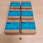 M6 rvs zeskantmoer zelfborgend  - 1200 stuks, Ophalen of Verzenden, Nieuw, Bouten of Moeren, Rvs