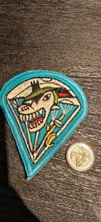 US Army 187th Airborne Infantry Regiment Wolf Patch, Verzamelen, Ophalen of Verzenden, Landmacht, Amerika, Embleem of Badge
