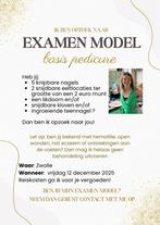 Examen model Pedicure, Overige uren, MBO, Starter, Overige vormen