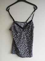Top / Singlet met dierenprint maat S/M, Ophalen of Verzenden, Gedragen, Maat 38/40 (M), Zonder mouw