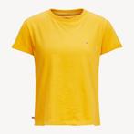 Tommy Hilfiger oranje geel t-shirt shirt opgerolde mouwen S, Geel, Nieuw, Ophalen of Verzenden, Korte mouw