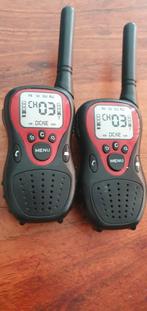 Talkie walkie, Telecommunicatie, Ophalen of Verzenden, Minder dan 2 km, Zo goed als nieuw