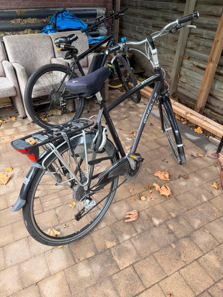 Gazelle Fuente herenfiets, Fietsen en Brommers, Fietsen | Tandems, Zo goed als nieuw, Minder dan 10 versnellingen, 55 cm of meer