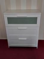 Ladenkastje wit, Huis en Inrichting, Kasten | Ladekasten, Ophalen, Gebruikt, Glas, 50 tot 100 cm