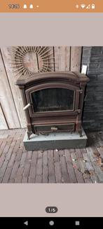Gietijzeren kachel, Huis en Inrichting, Kachels, Ophalen, Gebruikt, Hout, Houtkachel