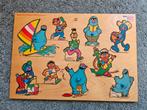 Sesamstraat legpuzzel uit 1986, Kinderen en Baby's, Ophalen of Verzenden, 10 tot 50 stukjes, Zo goed als nieuw