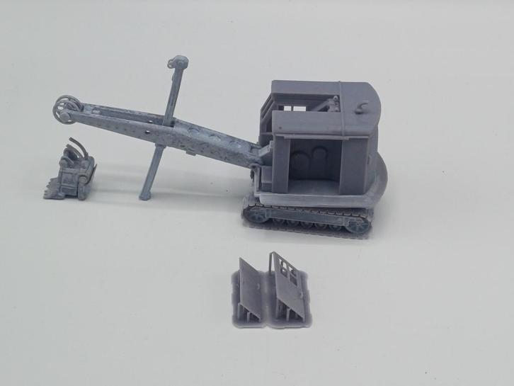 Bucyrus Erie RB17 shovel kit, Hobby en Vrije tijd, Modelauto's | 1:50, Zo goed als nieuw, Bus of Vrachtwagen, Overige merken, Ophalen of Verzenden