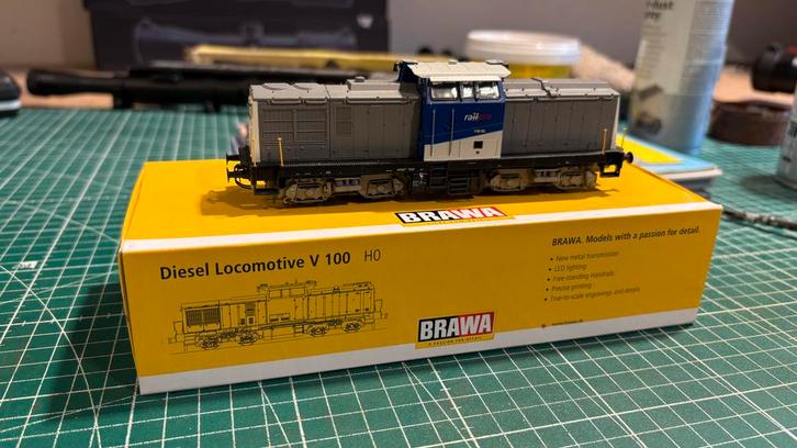 Brawa Railpro V100 Digitaal Lokpilot V4, Hobby en Vrije tijd, Modeltreinen | H0, Zo goed als nieuw, Locomotief, Gelijkstroom, Ophalen of Verzenden