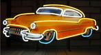 Hot rod neon top chop oldtimer garage USA hotrod auto neons, Neon, USA, Lichtbak of (neon) lamp, Nieuw