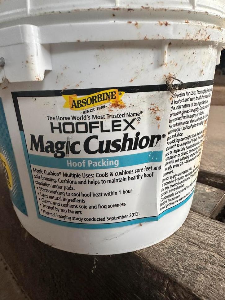 Hooflex Magic Cushion, Dieren en Toebehoren, Paarden en Pony's | Verzorgingsproducten, Zo goed als nieuw, Ophalen
