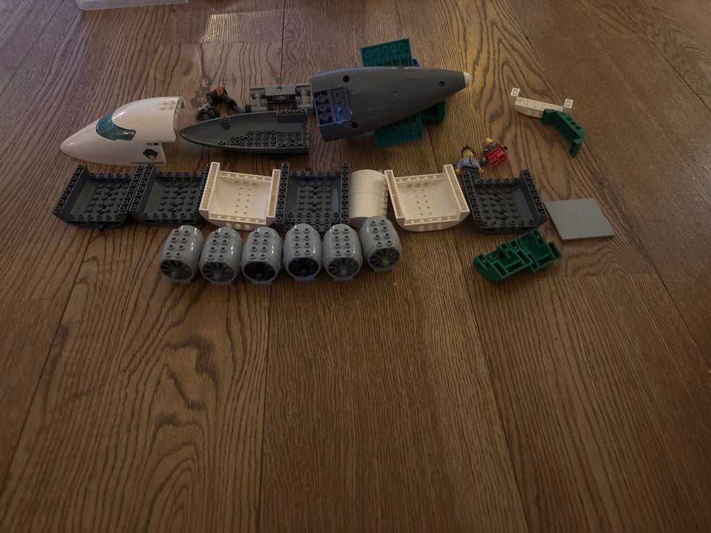 Lego City Arctic Scout Plane 60022 - Incl. 6 Jet Engines, Kinderen en Baby's, Speelgoed | Duplo en Lego, Ophalen, Gebruikt, Complete set