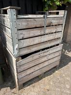 Houten bak 1 kuub, Ophalen, 100 cm of meer, 60 cm of meer, 50 cm of meer